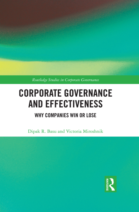 Cover image for book Corporate Governance and Effectiveness