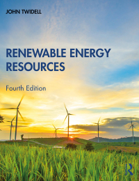Cover image: Renewable Energy Resources 4th edition 9781138322264