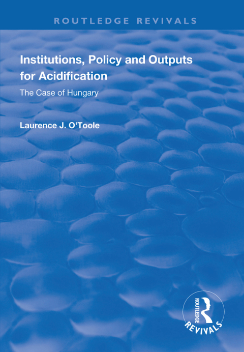 Cover image for book Institutions, Policy and Outputs for Acidification