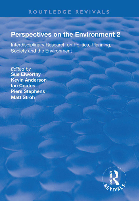 Cover image for book Perspectives on the Environment (Volume 2)