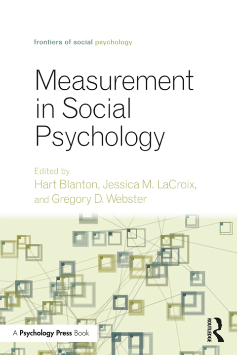 Cover image for book Measurement in Social Psychology
