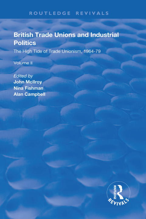 Cover image for book British Trade Unions and Industrial Politics