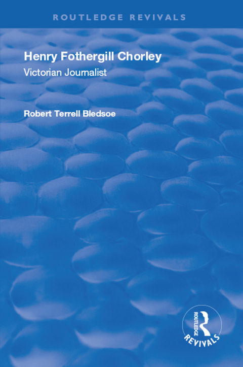 Cover image for book Henry Fothergill Chorley