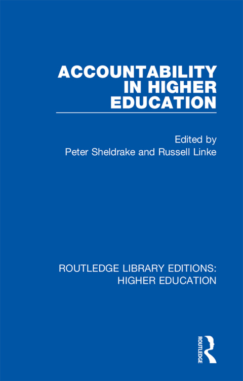 Cover image for book Accountability in Higher Education