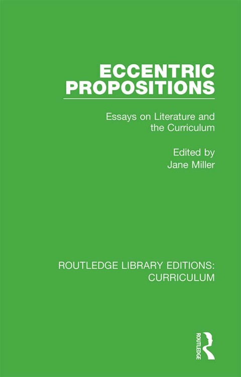 Cover image for book Eccentric Propositions