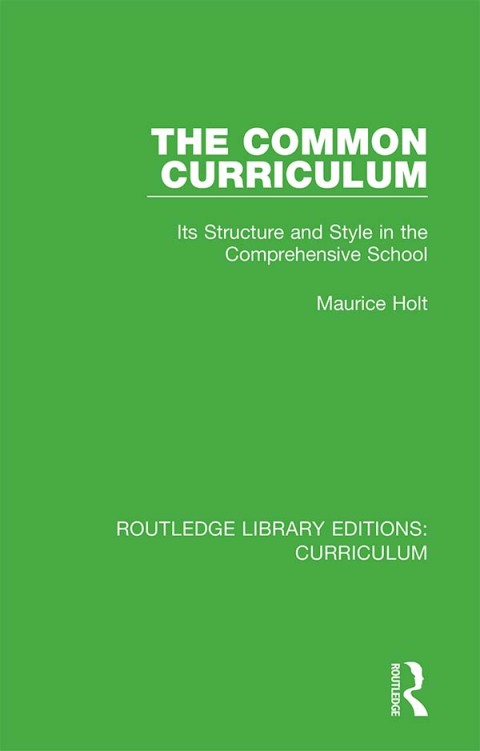 Cover image for book The Common Curriculum