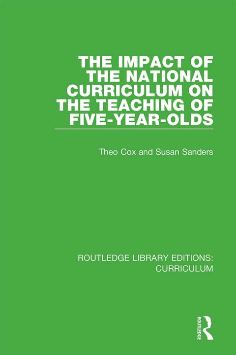 Cover image for book The Impact of the National Curriculum on the Teaching of Five-Year-Olds