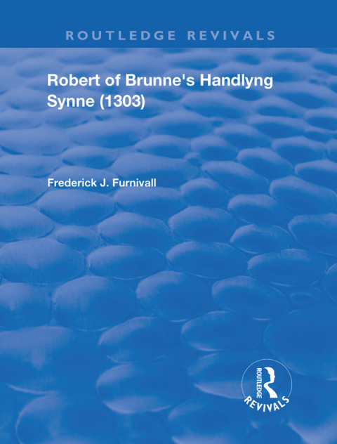 Cover image for book Robert of Brunne's Handlyng Synne (1303)