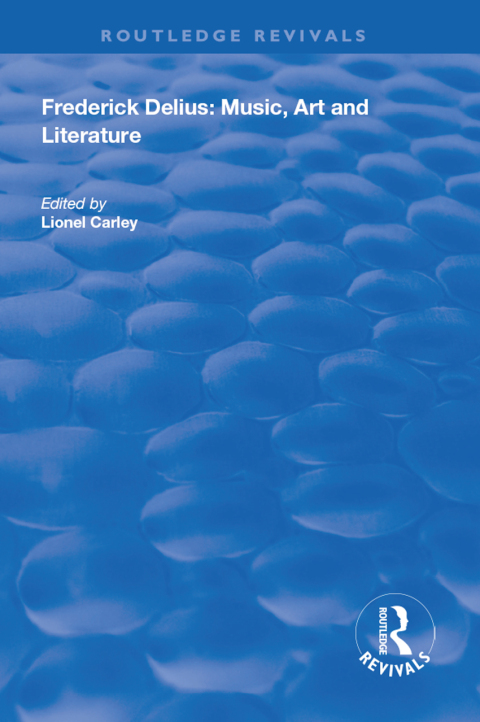 Cover image for book Frederick Delius