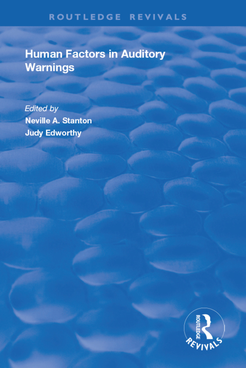 Cover image for book Human Factors in Auditory Warnings