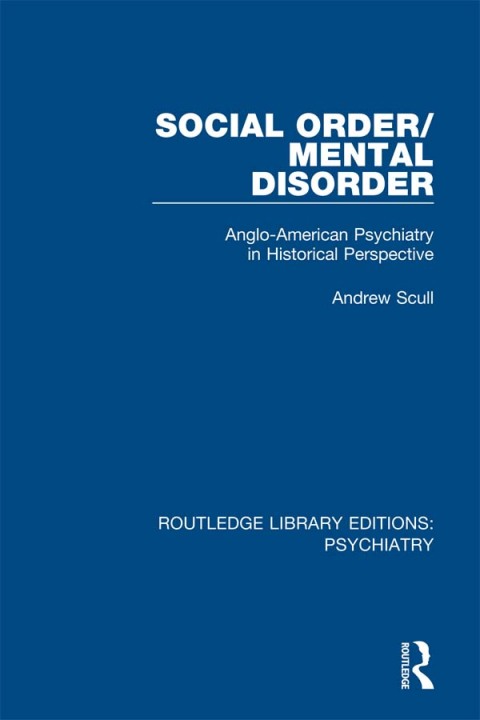 Cover image for book Social Order/Mental Disorder