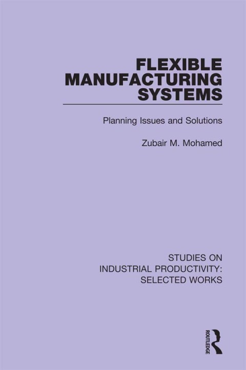 Cover image for book Flexible Manufacturing Systems