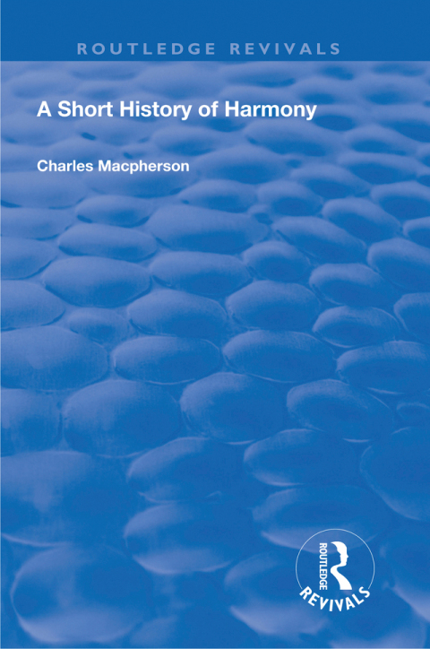 Cover image for book A Short History of Harmony