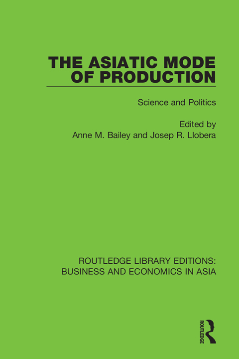 Cover image for book The Asiatic Mode of Production