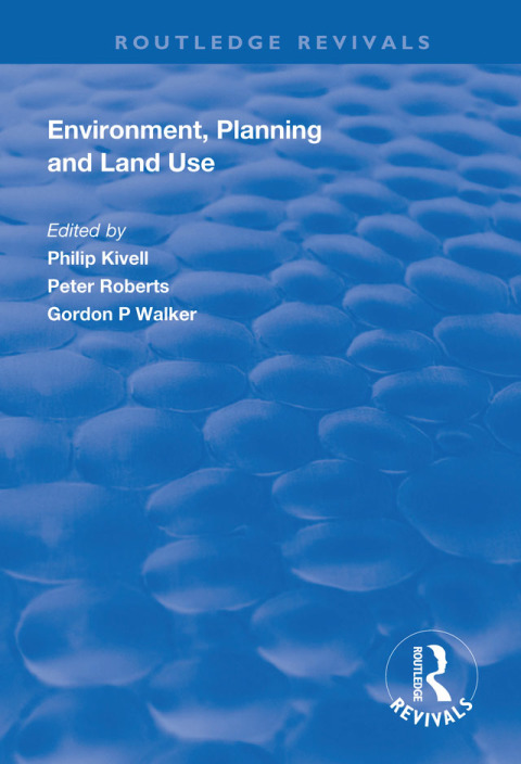 Cover image for book Environment, Planning and Land Use