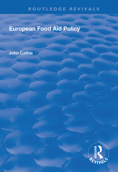 Cover image for book European Food Aid Policy