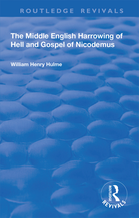 Cover image for book The Middle English Harrowing of Hell and Gospel of Nicodemus