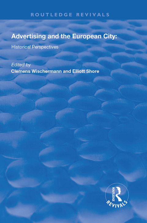 Cover image for book Advertising and the European City