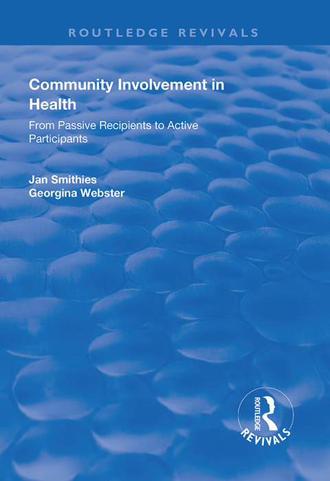 Cover image for book Community Involvement in Health
