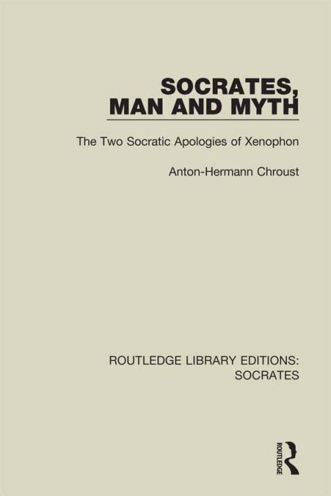 Cover image for book Socrates, Man and Myth