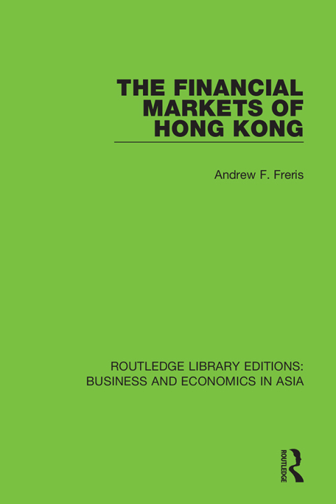Cover image for book The Financial Markets of Hong Kong