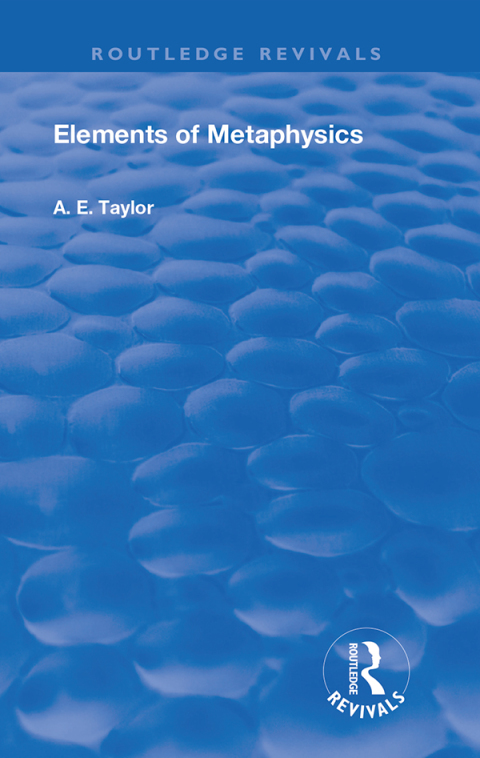 Cover image for book Elements of Metaphysics