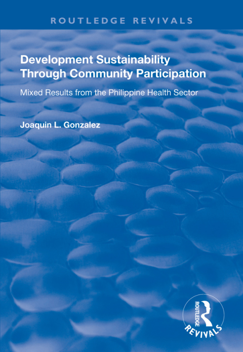 Cover image for book Development Sustainability Through Community Participation