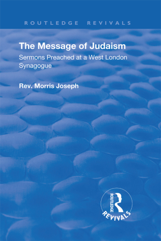 The Message of Judaism