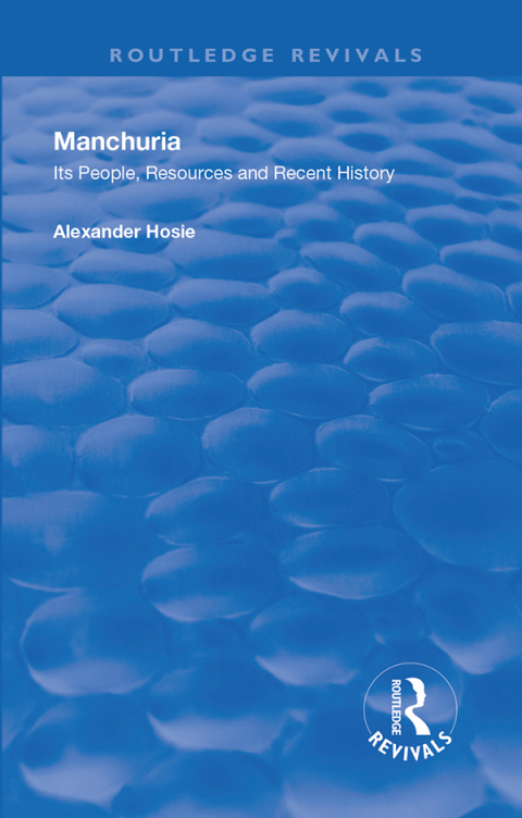 Cover image for book Manchuria