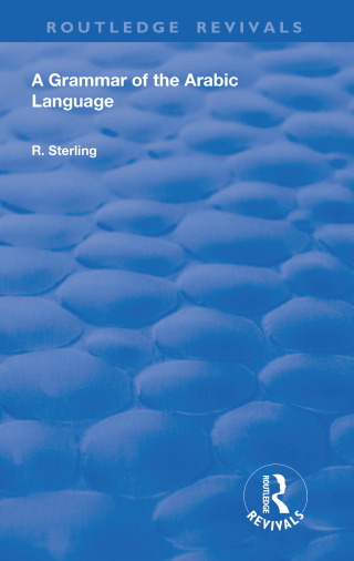 A Grammar of the Arabic Language