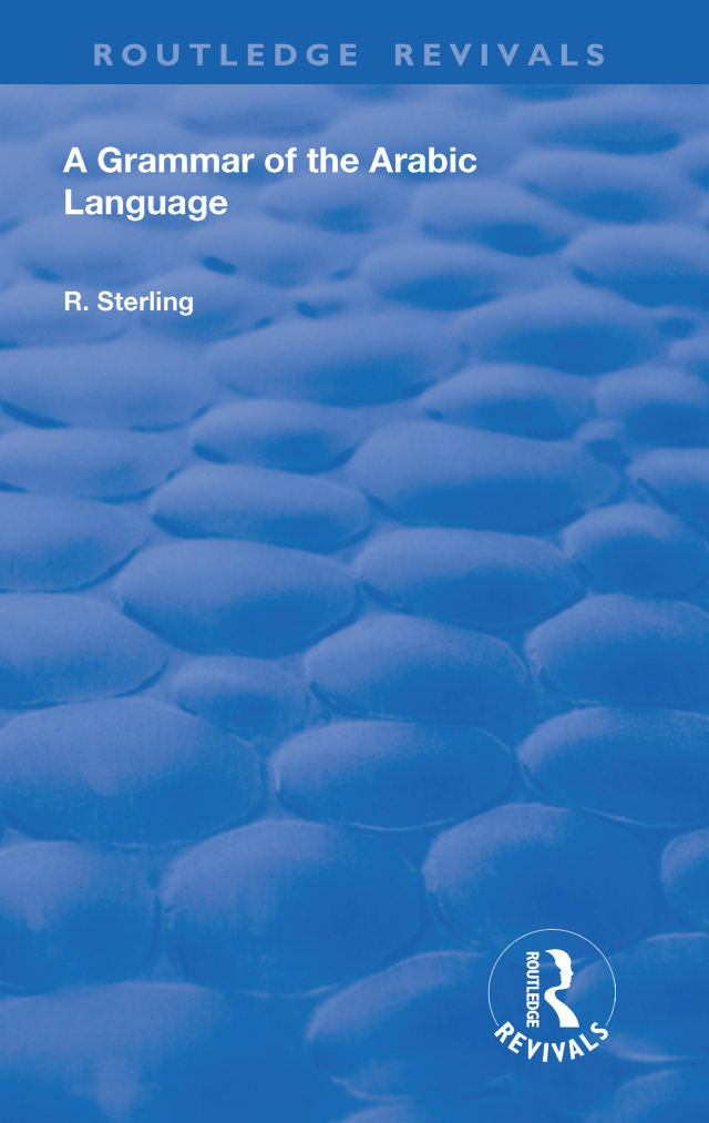 A Grammar of the Arabic Language