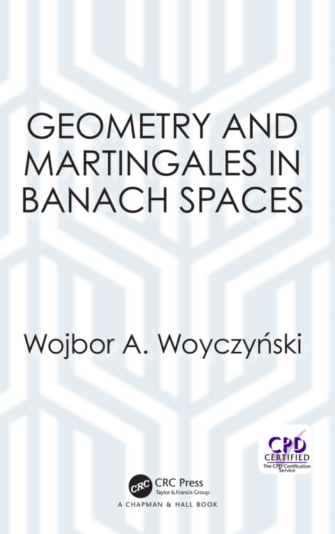 Cover image for book Geometry and Martingales in Banach Spaces