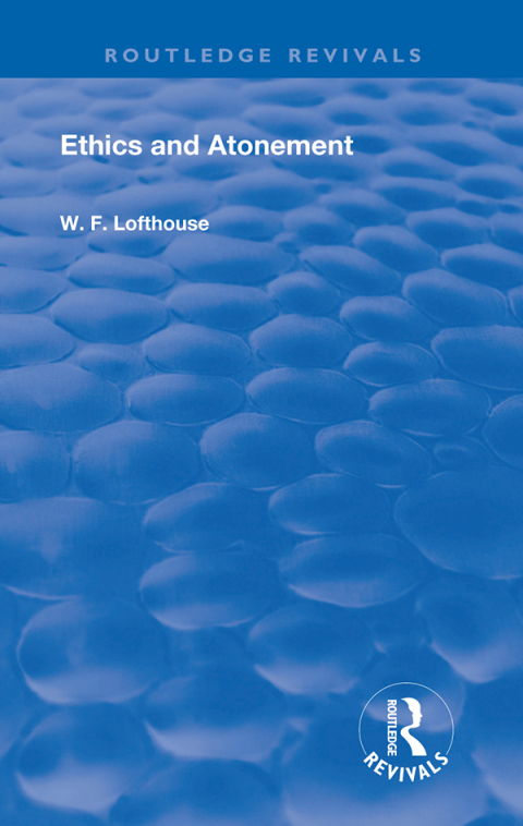 Cover image for book Ethics & Atonement