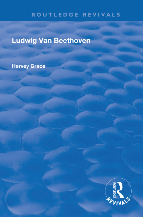 Cover image for book Ludwig van Beethoven (1927)