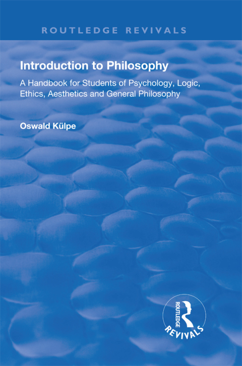 Cover image for book Introduction to Philosophy