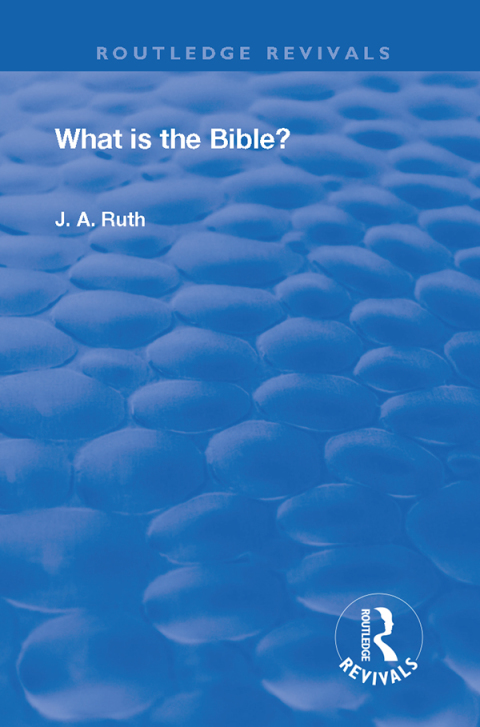 Cover image for book What is the Bible?