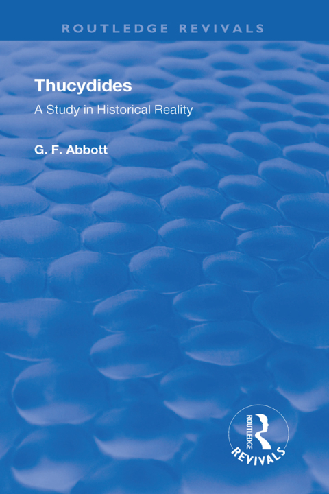 Cover image for book Thucydides