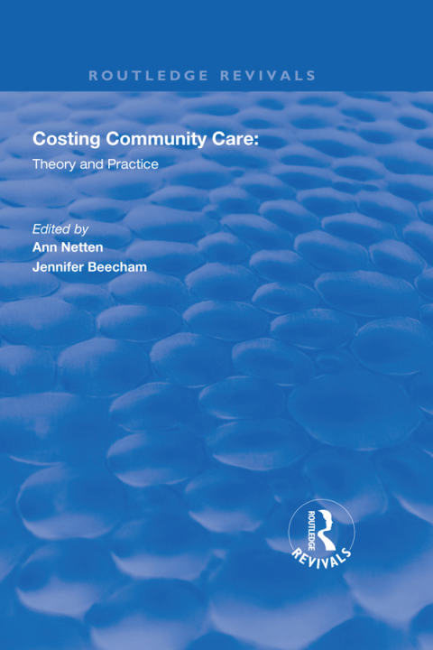 Cover image for book Costing Community Care