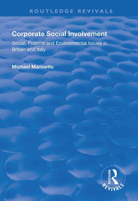 Cover image for book Corporate Social Involvement