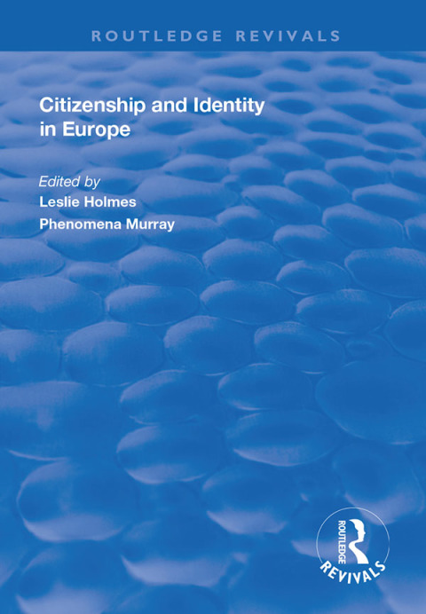 Citizenship and Identity in Europe 