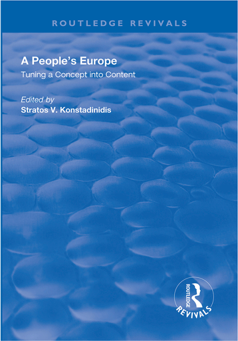 Cover image for book A People's Europe