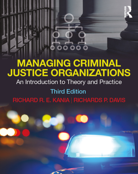 Cover image for book Managing Criminal Justice Organizations