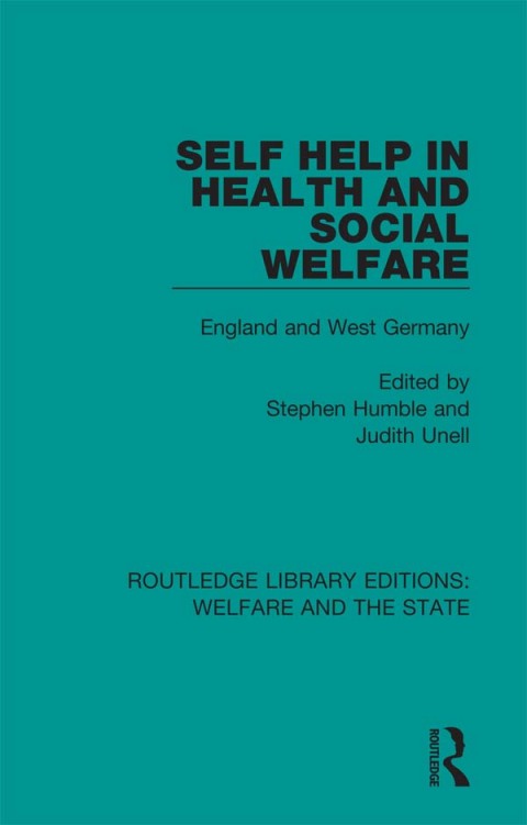Cover image for book Self Help in Health and Social Welfare