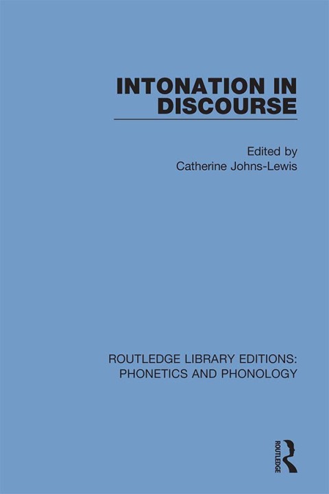Cover image for book Intonation in Discourse