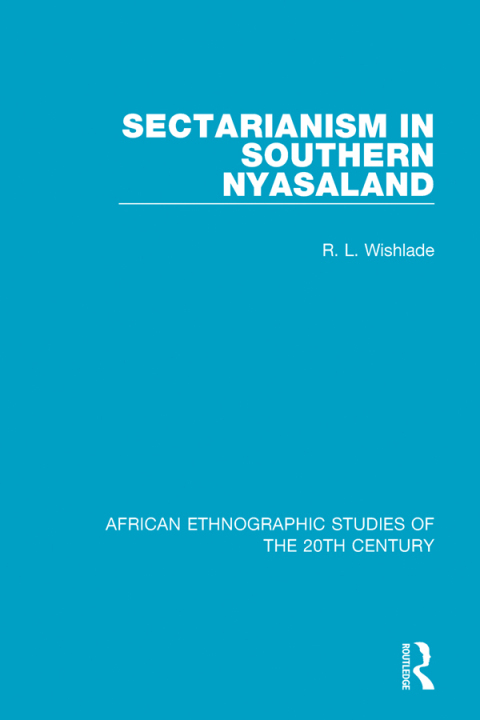 Cover image for book Sectarianism in Southern Nyasaland