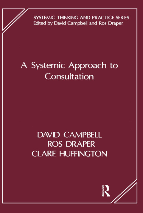 Cover image for book A Systemic Approach to Consultation