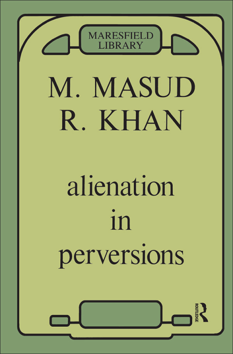 Cover image for book Alienation in Perversions