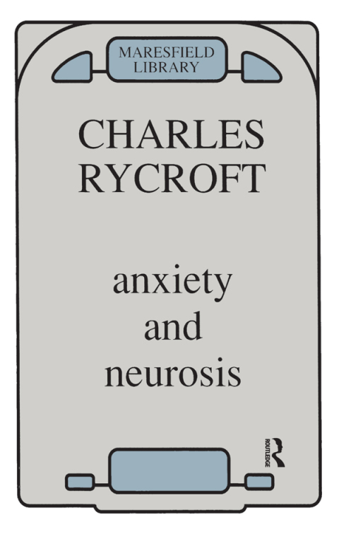 Cover image for book Anxiety and Neurosis