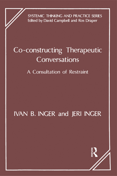 Cover image for book Co-Constructing Therapeutic Conversations