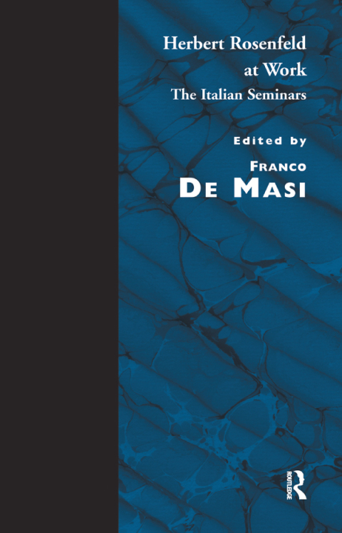 Cover image for book Herbert Rosenfeld at Work
